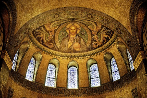 Church of the Redeemer, the best-preserved testimony to Kaiser Wilhelm II's church building programme, Bad Homburg vor der Höhe, Germany, Europe