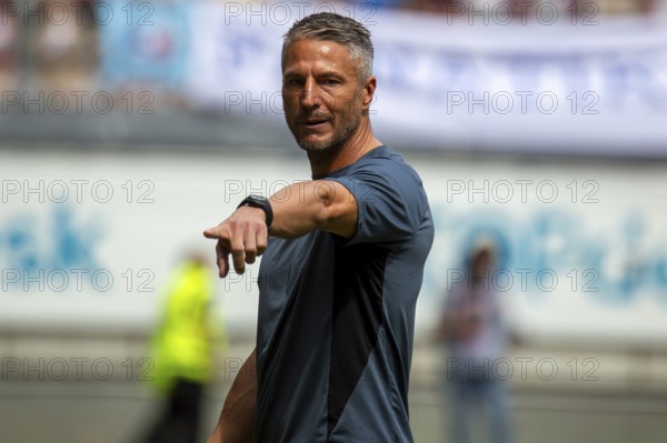 Football Oberliga Rhineland-Palatinate/Saar, Season 2024/25, Matchday 34: 1. FC Kaiserslautern II vs. FK Pirmasens***Picture: Alexander Bugera, Coach of 1. FC Kaiserslautern