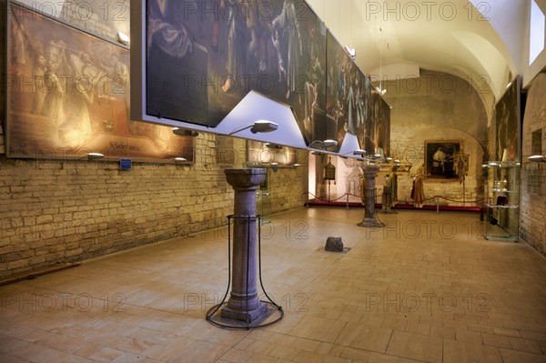 Prague Czech Republic. Strahov monastery. St. Norbert museum