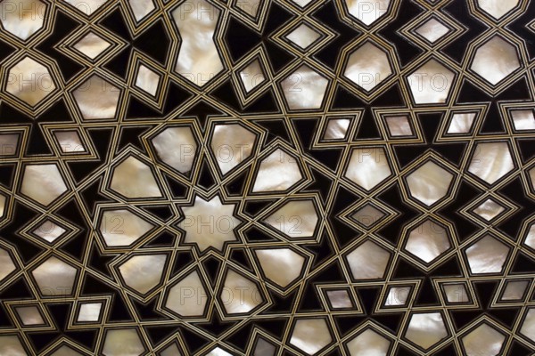 Ottoman art example of Mother of Pearl inlays from Istanbul