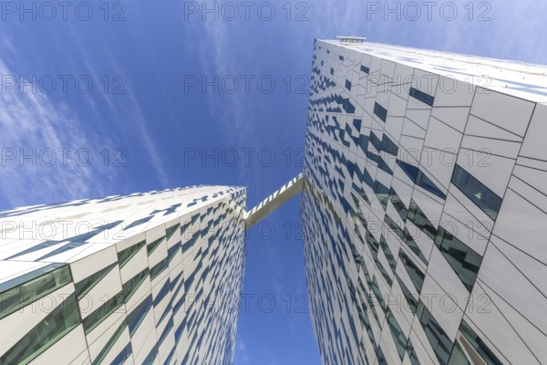 Copenhagen, Denmark, May 22, 2018: AC Bella Sky Hotel, convention and congress center in Orestad district, Europe