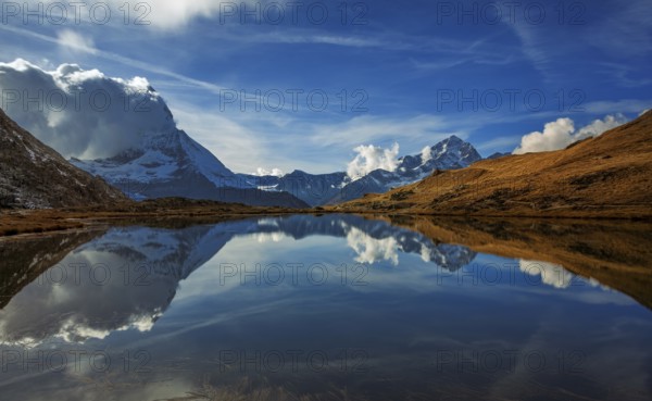 Lake Riffel, Zermatt. Matterhorn. Switzerland