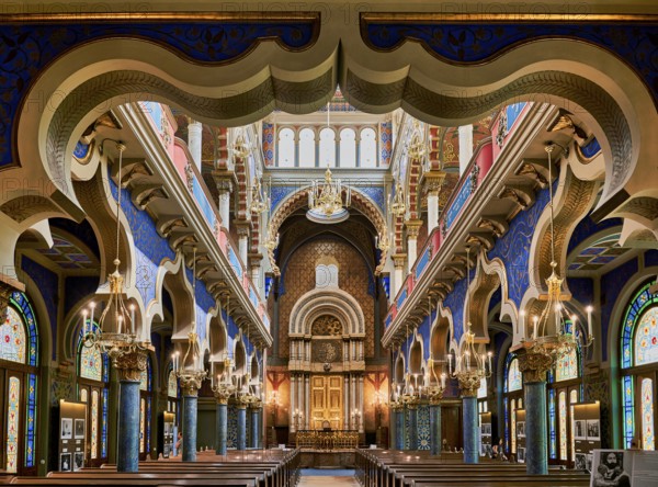 Prague Czech Republic. Jerusalem Synagogue
