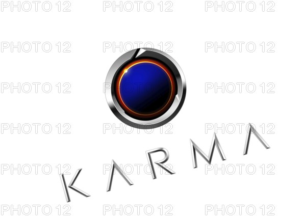 Nach links gedreht, Logo Karma Automotive, Logo