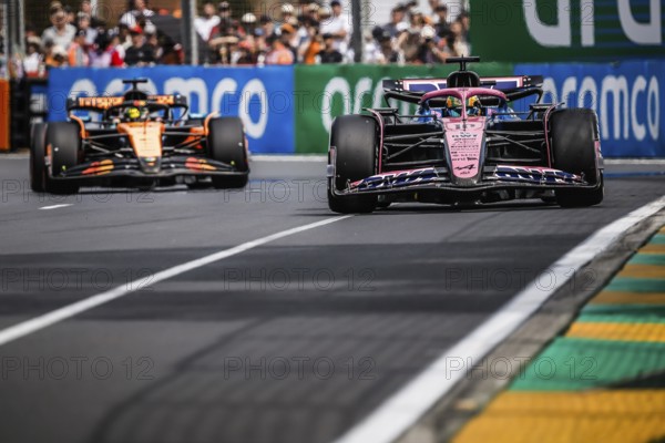 MELBOURNE, AUSTRALIA - MARCH 15: Jack Doohan of Australia drives the BWT Alpine F1 Team A525 Renault during third practice in the 2025 Australian Grand Prix at Albert Park in Melbourne, Australia, Oceania