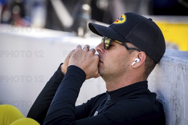 SCOTT MCLAUGHLIN (3) of Christchurch, New Zealand prepares to qualify for the 108th Running of the Indianapolis 500 at the Indianapolis Motor Speedway in Speedway, IN