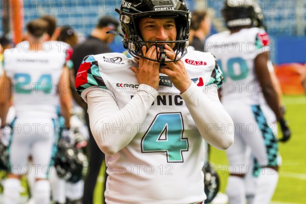 European League of Football, ELF/ Game: Munich Ravens at Stuttgart Surge on 26.May. 2024 ,in the PreZero Arena , Sinsheim, Germany.ero Arena , Sinsheim, Germany.