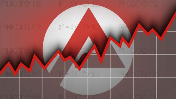 Symbolic image on the topic of unemployment figures, unemployment rate, unemployment statistics, etc. in Germany