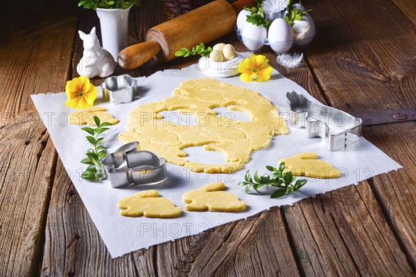 Raw Easter cookies
