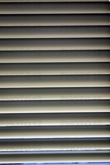 Blinds are fitted to a window to protect against heat and sun. Austria