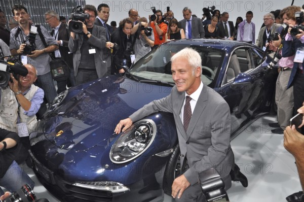 Matthias Müller Chairman of the Executive Board of Porsche