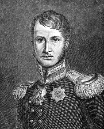 Frederick William III or Friedrich Wilhelm III., 1770 - 1840, king of Prussia