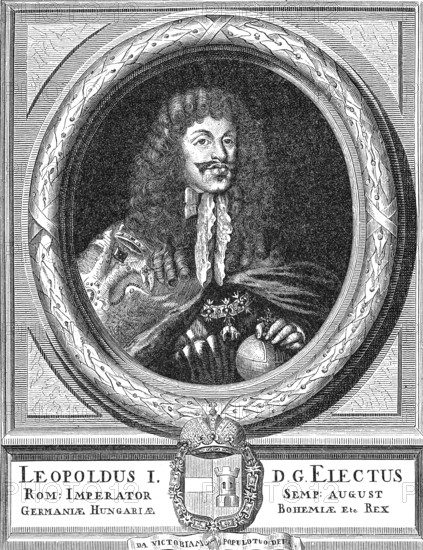 Leopold I, Leopold Ignaz Joseph Balthasar Felician, 1640-1705, Holy Roman Emperor, King of Hungary, Croatia and Bohemia