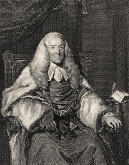 William Murray, 1. Earl of Mansfield, 1705-1793, britischer Rechtsanwalt, Politiker und Richter