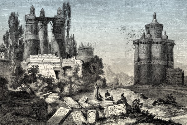 Dovecote in Isfahan, Iran, 19th Century, Asia