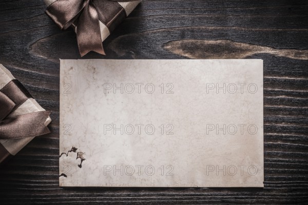 Beaul gift containers paper horizontal view holiday concept