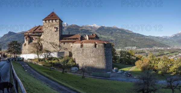 VADUZ, LIECHTENSTEIN, SEPTEMBER 28, 2023, Vaduz Castle, the official residence of the Prince of Liechtenstein