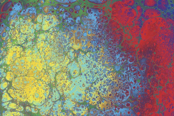 Abstract creative marble pattern texture. Traditional art of Ebru marbling