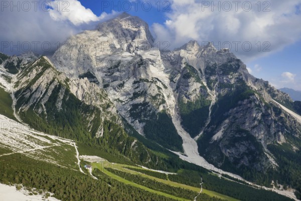 View of mountains, photo as a background, photo as a background, in pasubio mountains, dolomiti, alps, thiene schio vicenza, north italy