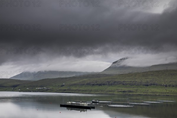 The wild landscape of the Faroe Islands
