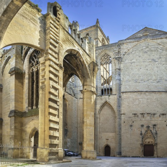 Narbonne Cathedral is a Roman Catholic church located in the town of Narbonne, France, Europe