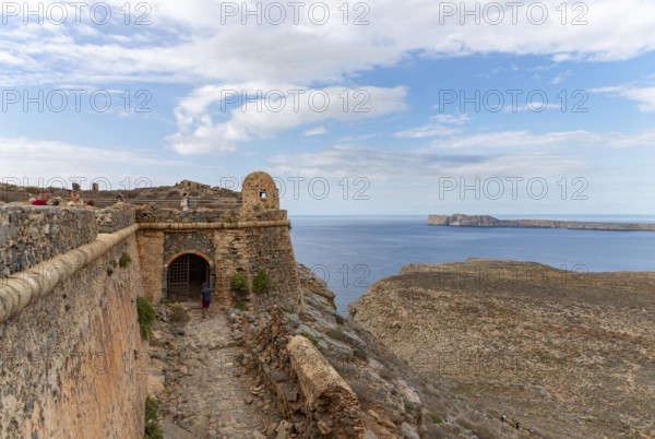 A picture of the Gramvousa Fort