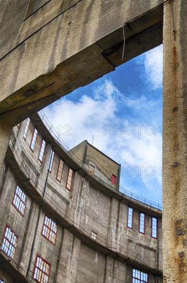 Old gasometer in Dresden