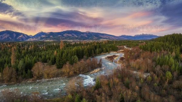 Beautiful Slovak unspoilt nature, a wonderful destination for vacation and relaxation