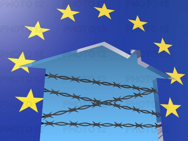 Image relative to migration from africa to european union
