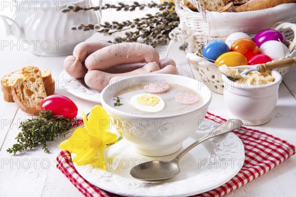 Zurek delicious Polish-style Easter soup