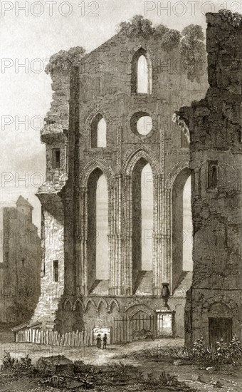 Tynemouth Priory, ruins of the Benedictine priority, Tynemouth, England, Great Britain