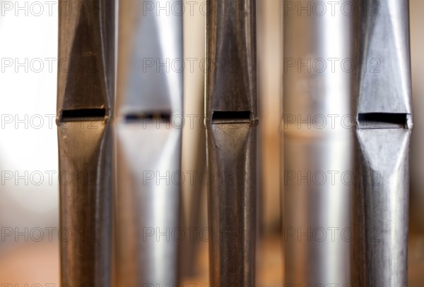 Pipes of an organ
