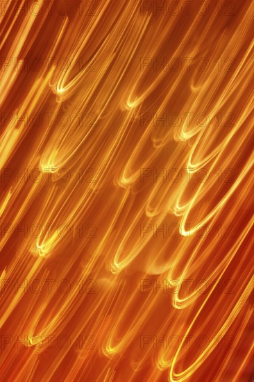 Abstract light background red orange night lights pattern
