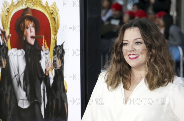 Melissa McCarthy at the Los Angeles premiere of 'The Boss' held at the Regency Village Theatre in Westwood, USA on March 28, 2016., Westwood, California, USA, North America