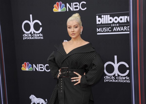 Christina Aguilera at the 2018 Billboard Music Awards held at the MGM Grand Garden Arena in Las Vegas, USA on May 20, 2018