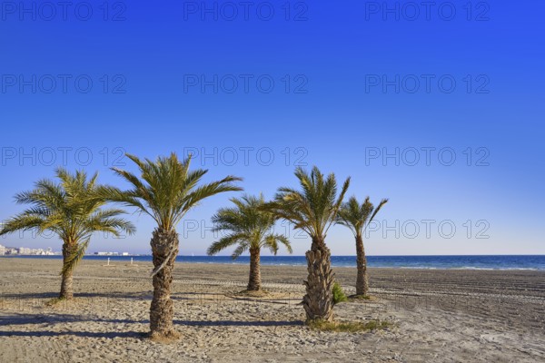 Santa Pola Tamarit beach in Alicante of Spain at Costa Blanca