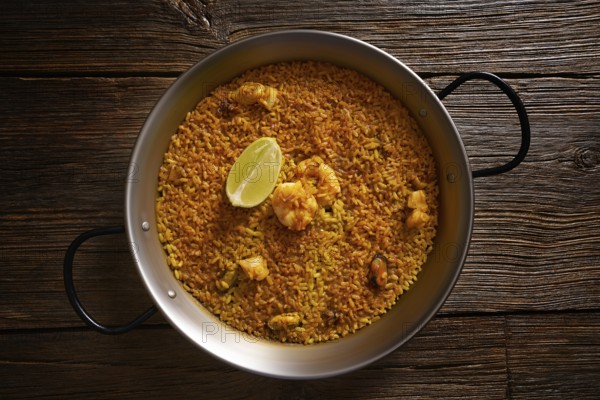 Senyoret rice Paella recipe for two from Valencia Spain