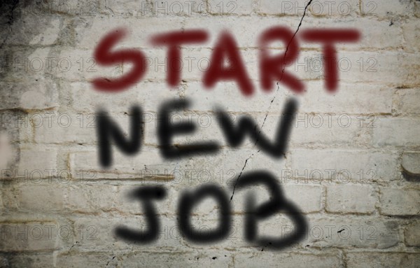 Start New Job Concept