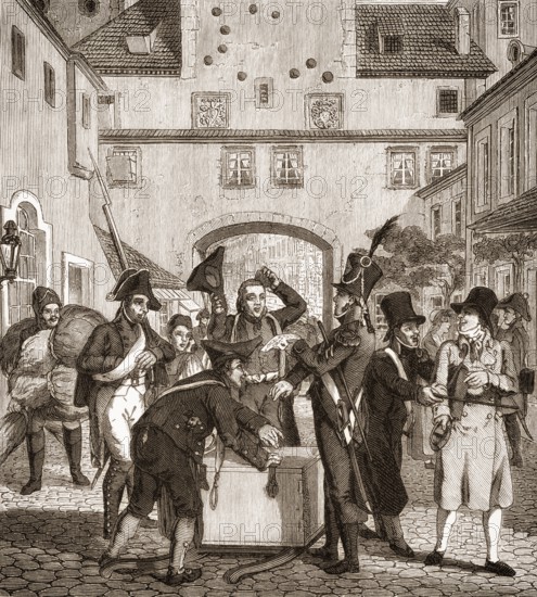 The embargo against British trade at Leipzig, Germany, the Continental System or Continental Blockade, The Berlin Decree, 1806, Europe