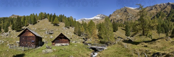 Mitterbergerhütte, Perschitz, Malta Valley, Hohe Tauern National Park, Carinthia, Austria, Europe