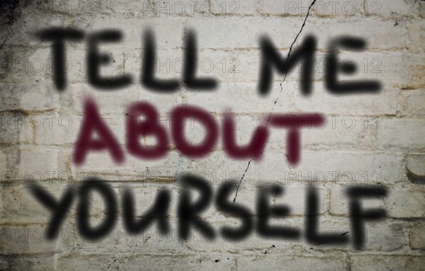 Tell Me About Yourself Concept
