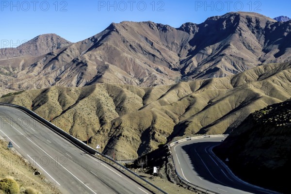 View of atlas mountains in morocco,, CONTINENT_