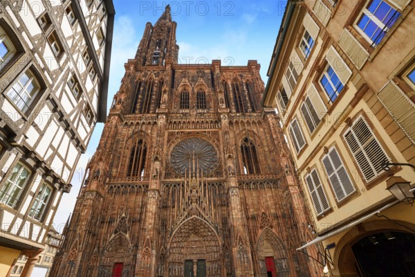 Notre Dame Cathedral in Strasbourg Alsace France