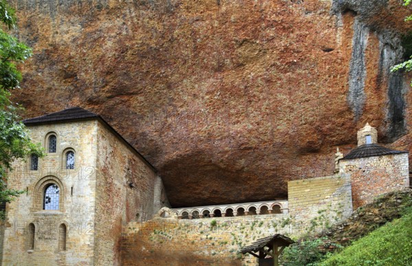 San Juan de la Pena romanesque Monastery Huesca Spain