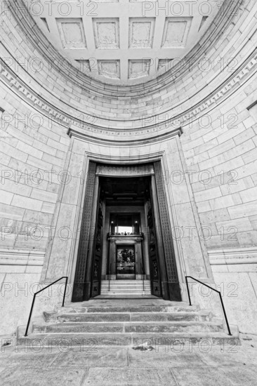 Architecture, black and white image, Montreal, Province of Quebec, Canada, North America