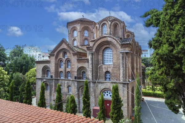 Church of Panagia Chalkeon is an 11th-century Byzantine church in Thessaloniki, Greece, Europe