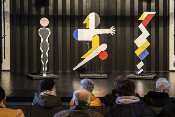Theater-assembly hall, bauhaus school, Main building, Dessau, Federal Republic of Germany