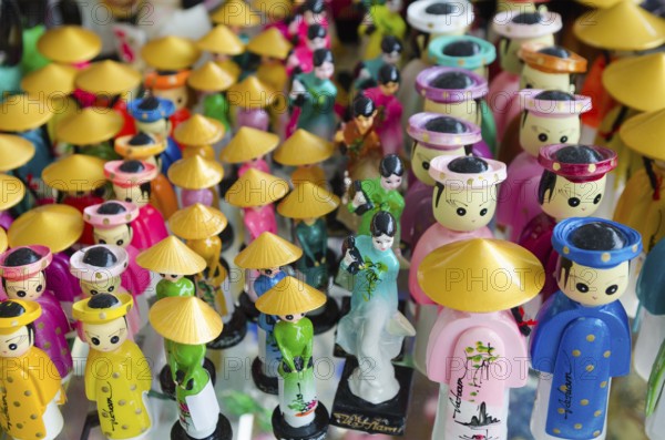 A lot of Vietnam souvenir dolls for sale