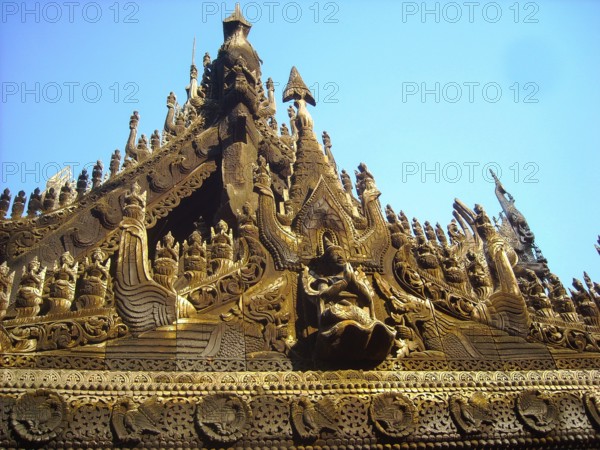 A temple in burma