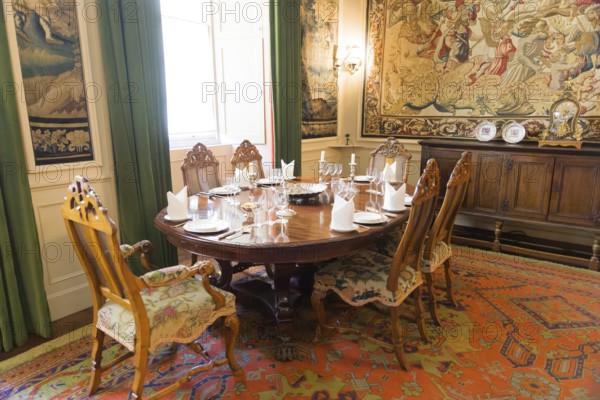 Interior design, Castle in Invergordon, Scotland, Great Britain